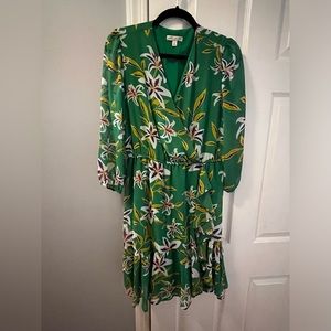 Green summer dress size M Eva Mendes collection